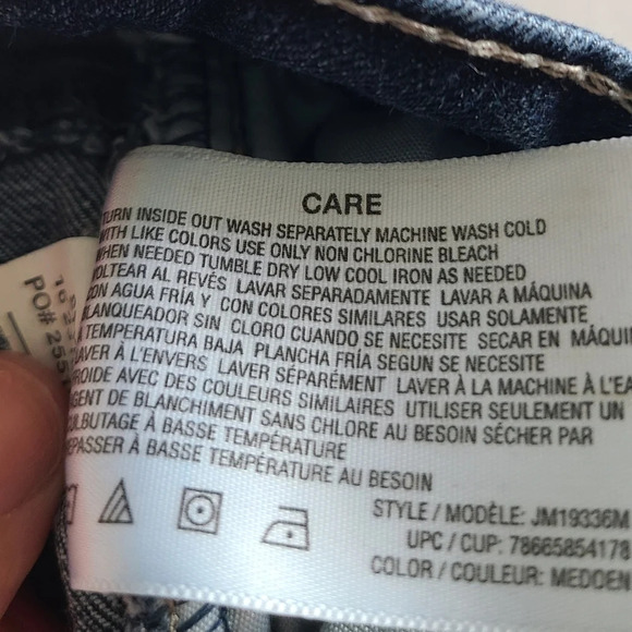 Jordache women's Jeans slim boot sz.18 - Picture 12 of 15